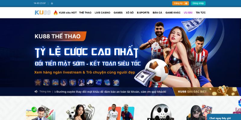 Truy cập website Kubet